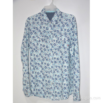Men's Shirts Casual Linen Material Tops